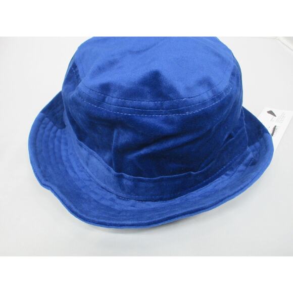 NWT Sergio Tacchini Sovana Mazarine Blue Velour Men's Bucket Hat - Picture 7 of 16